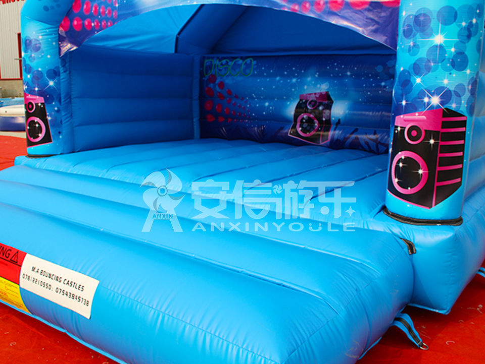 inflatable disco jumping castle 4.5x4.5m