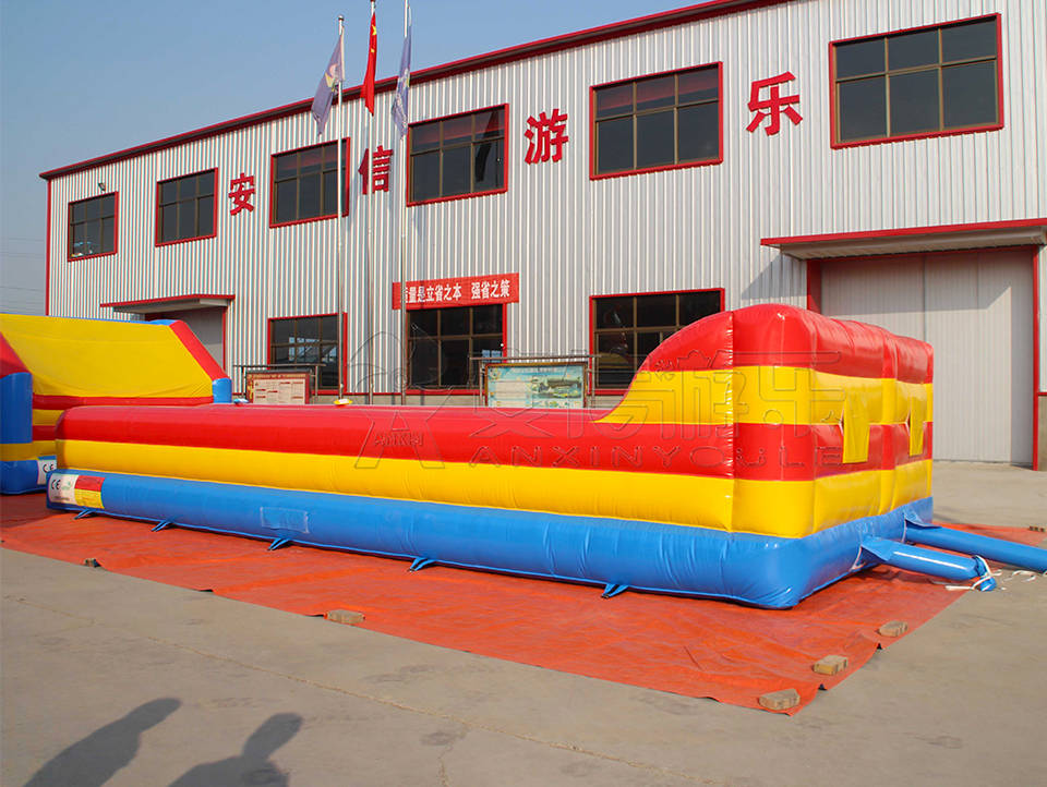 inflatable bengee run airtrack