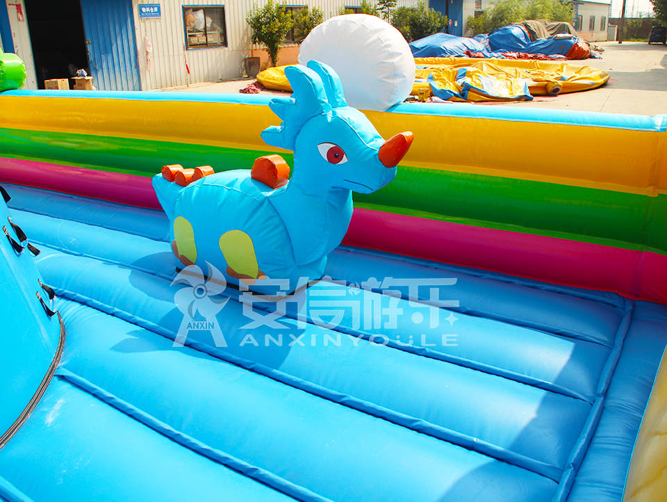 inflatable rock climbing