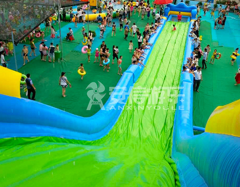 ANXIN Inflatable obstacle course floating mobile water park