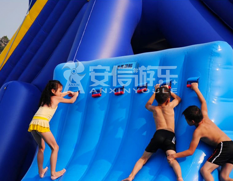 ANXIN Inflatable obstacle course floating mobile water park