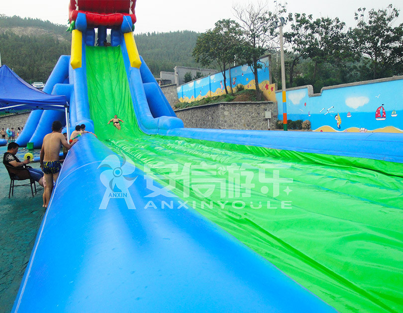 ANXIN Inflatable obstacle course floating mobile water park