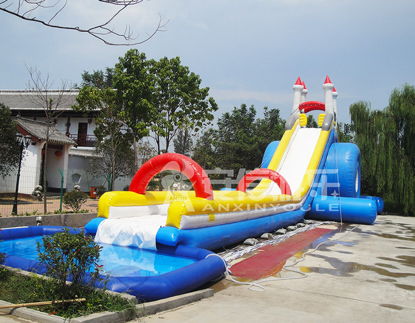 ANXIN Inflatable obstacle course floating mobile water park